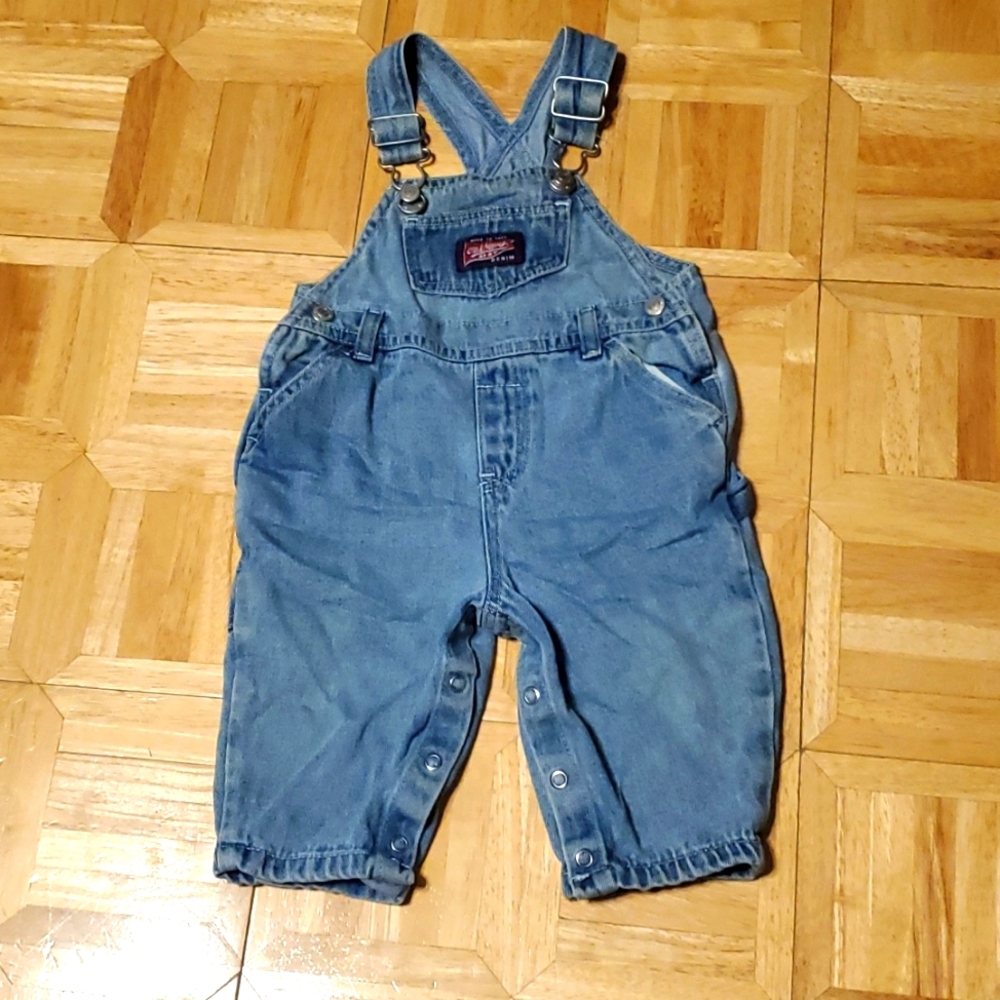 Old Navy baby denim overall